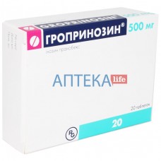 ГРОПРИНОЗИН® таблетки по 500 мг №20 (10х2)